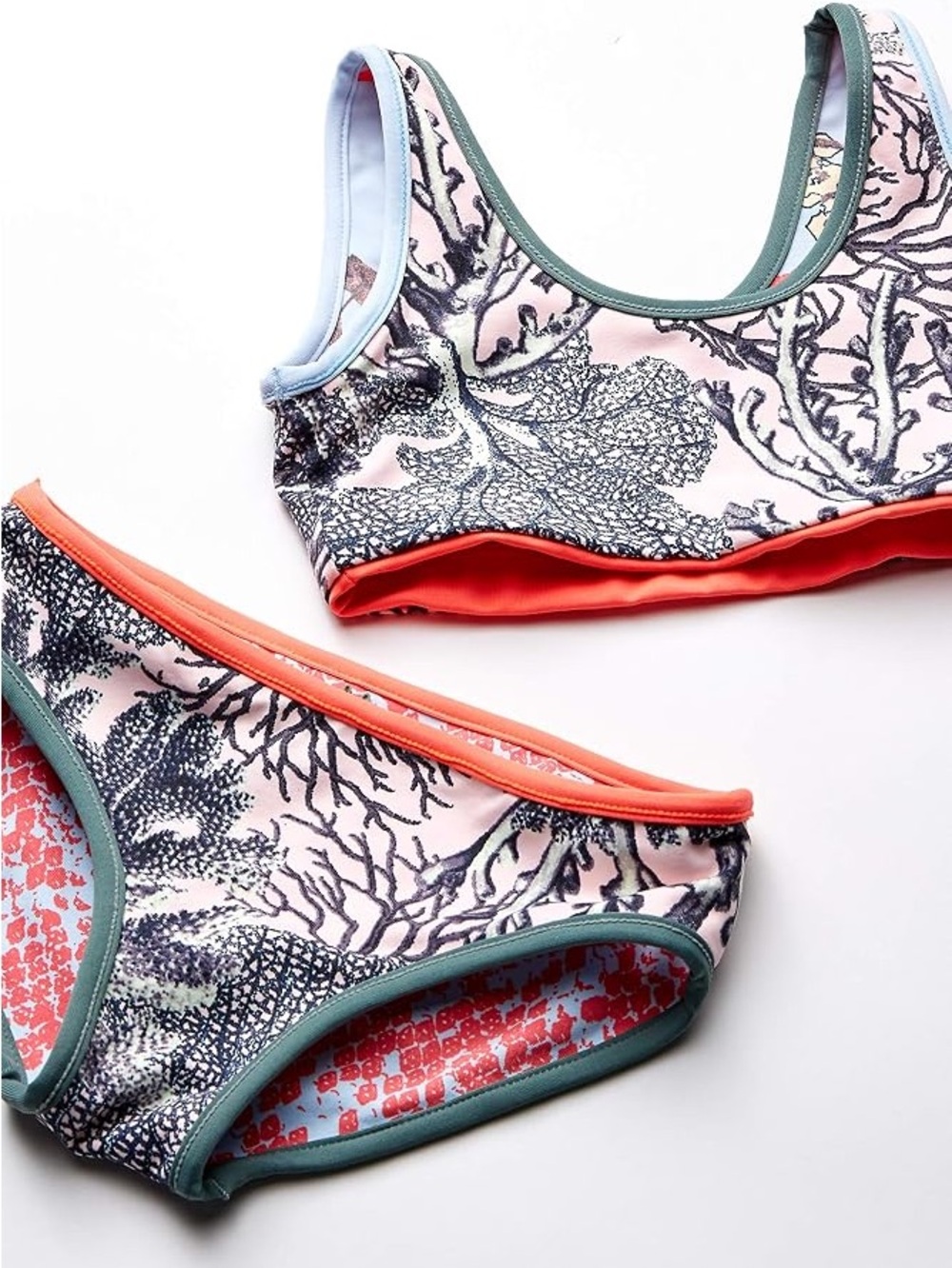 Girls Maaji Finding Flipper Reversible Bikini Set